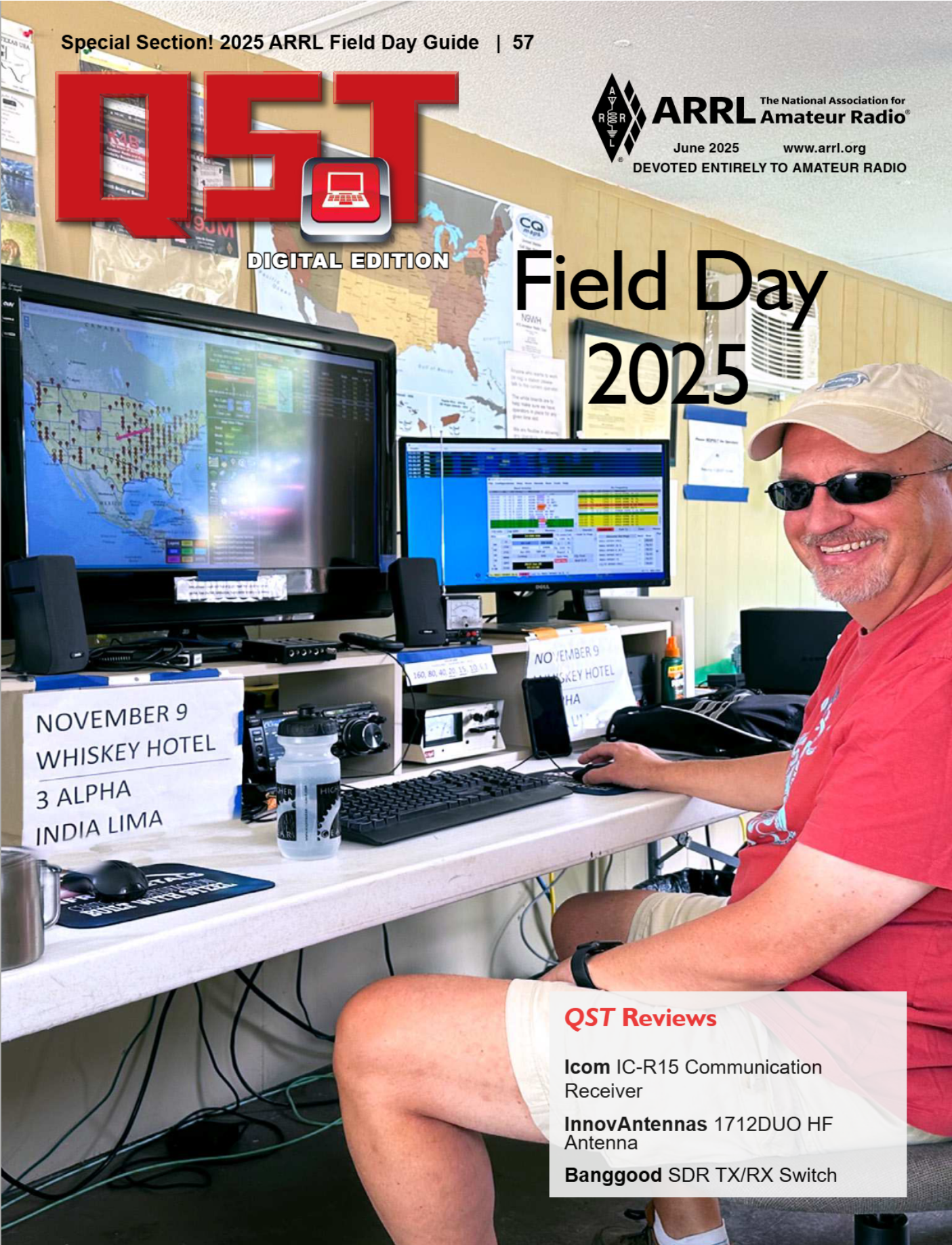 The 415 is on the Cover of QST… Again!